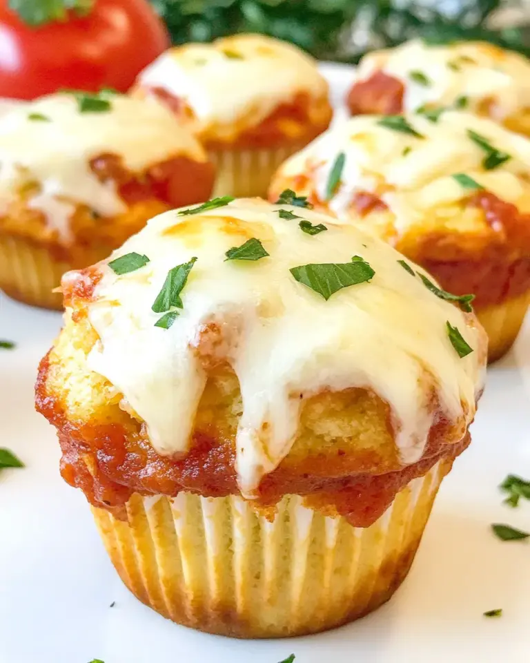 Delicious Chicken Parmesan Cupcakes photo