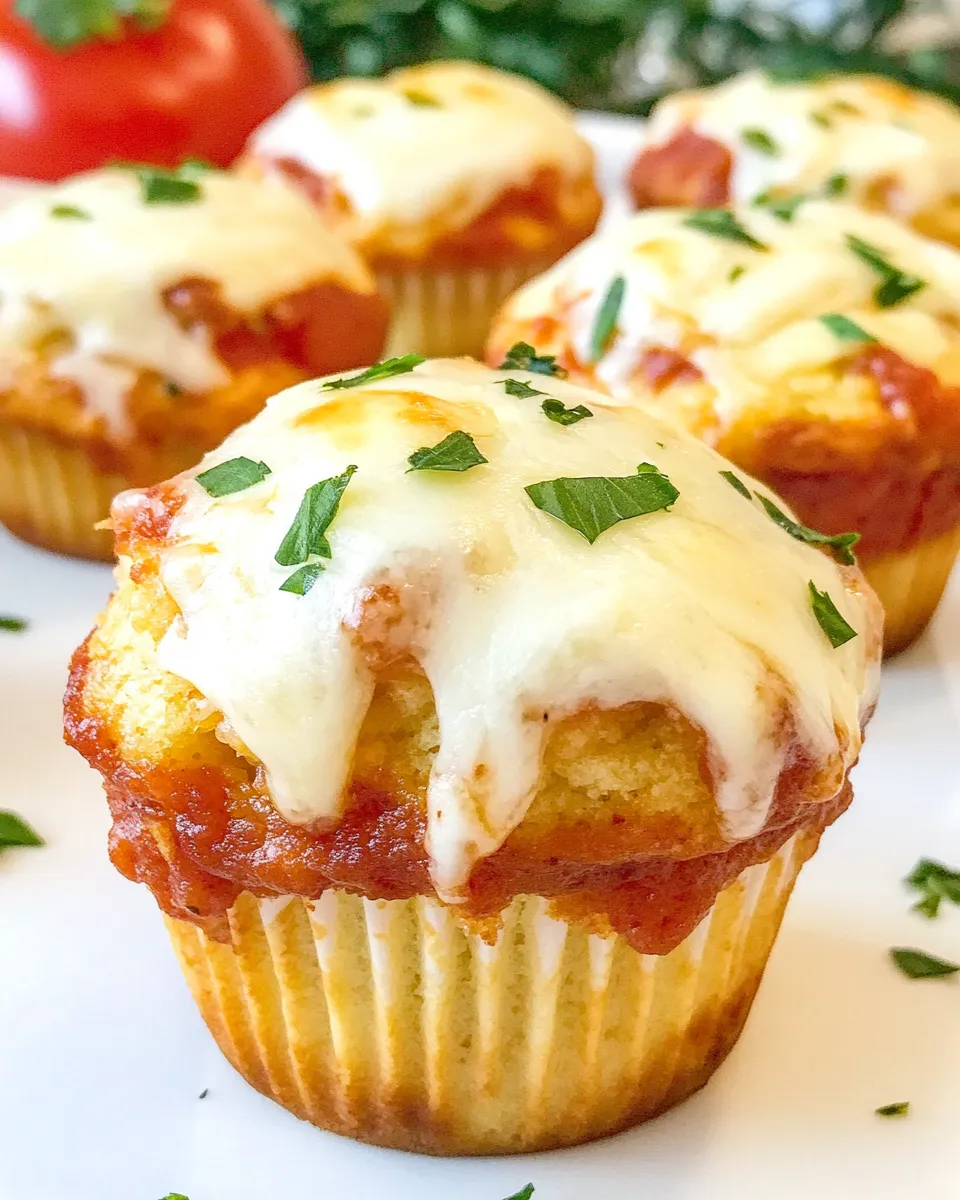 Delicious Chicken Parmesan Cupcakes photo