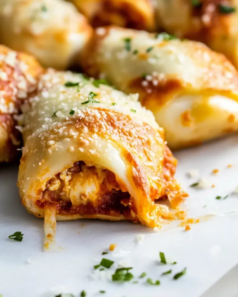 Homemade Chicken Parmesan Rolls photo