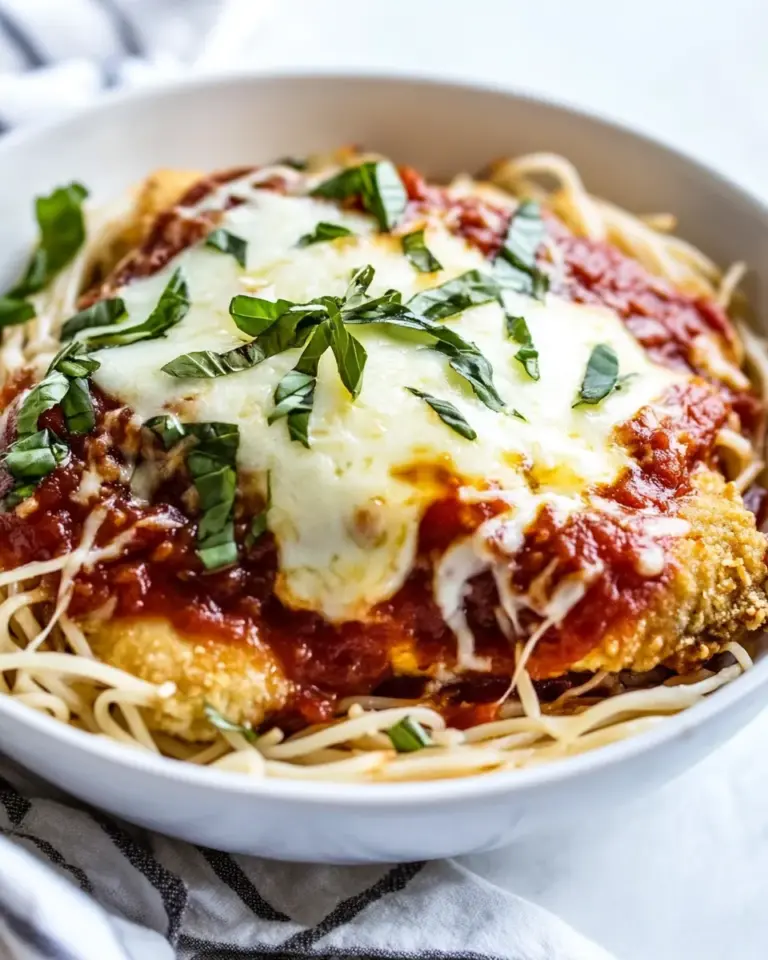 Homemade Chicken Parmesan with 5 Minute Marinara photo