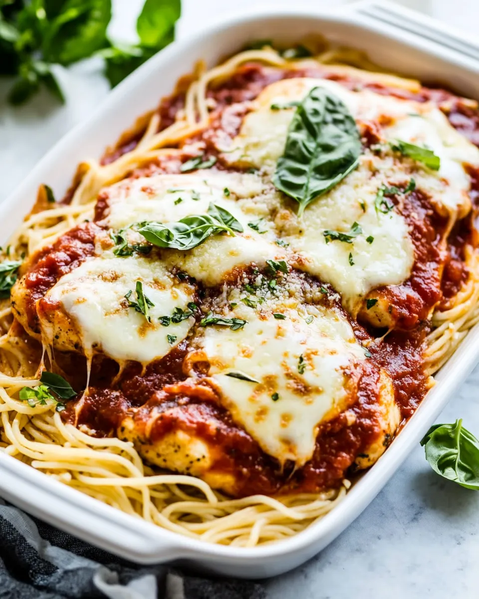Easy Chicken Parmesan with 5 Minute Marinara recipe photo