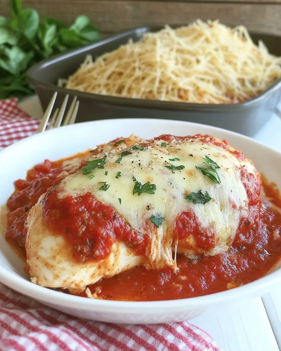 Homemade Chicken Parmigiana photo