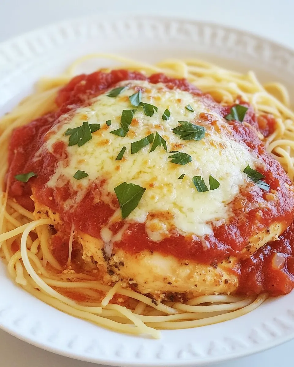 Easy Chicken Parmigiana recipe photo