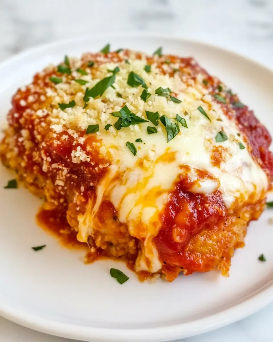 Classic Chicken Patty Parmesan image