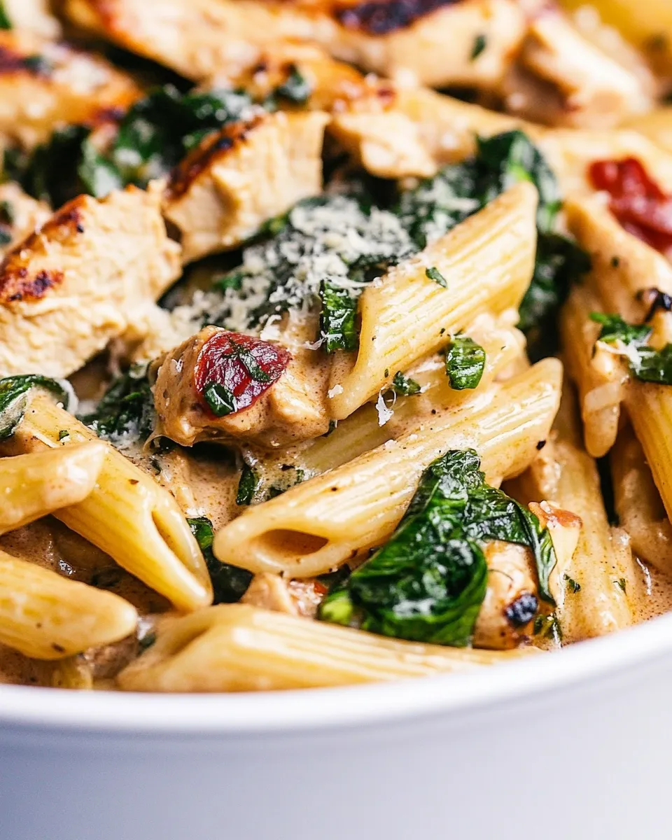 Homemade Chicken Penne Pasta photo
