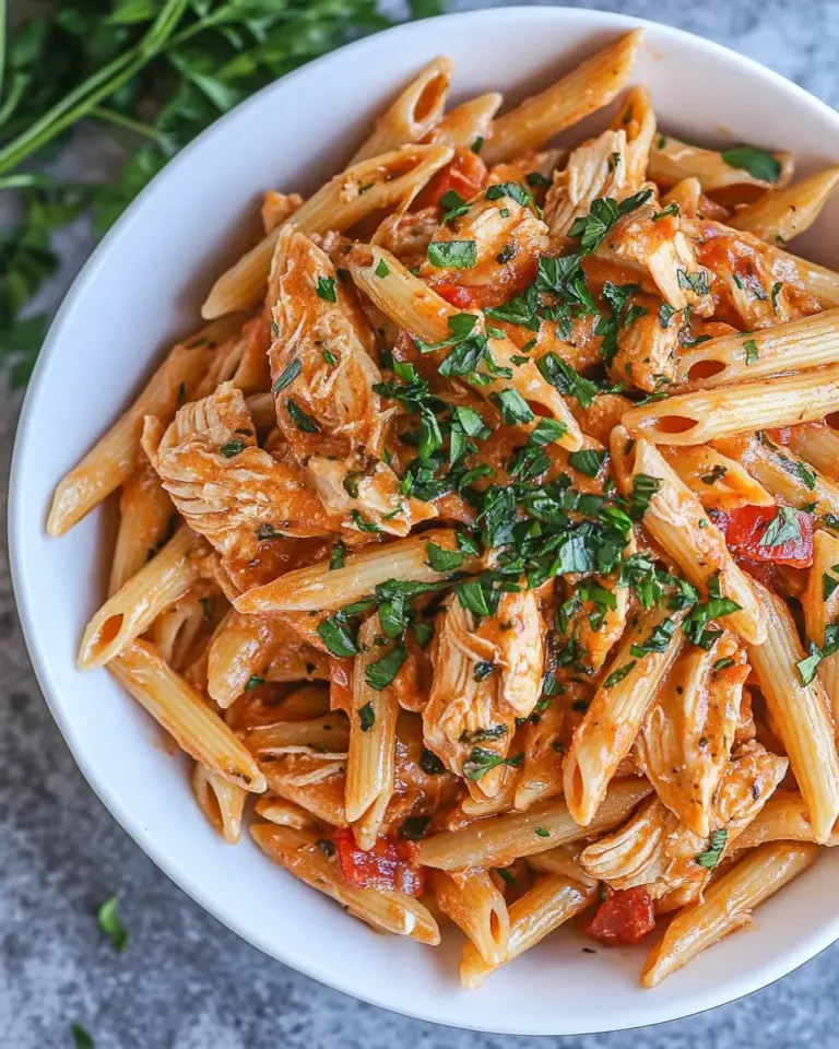 Easy Chicken Penne Pasta (30 minute meal) photo