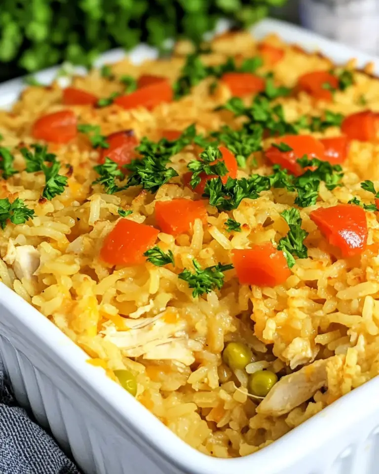 Homemade Chicken Rice-a-Roni Casserole recipe photo