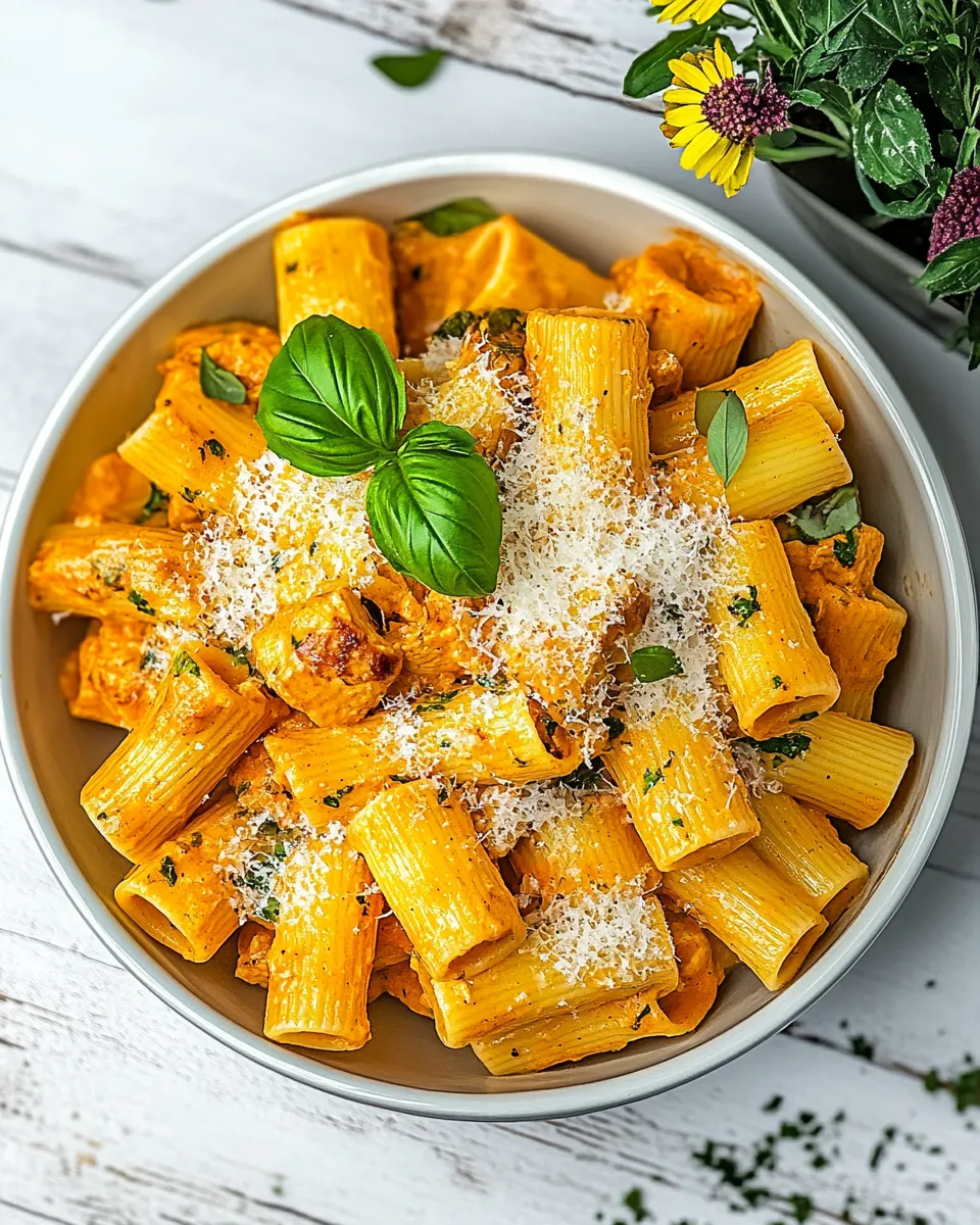 Easy Chicken Rigatoni recipe photo