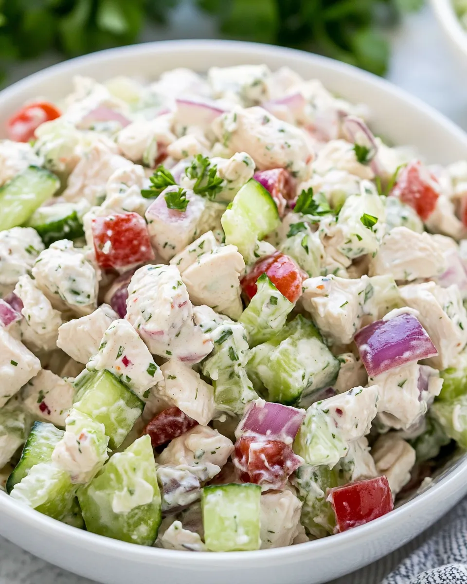 Homemade Chicken Salad Recipe photo