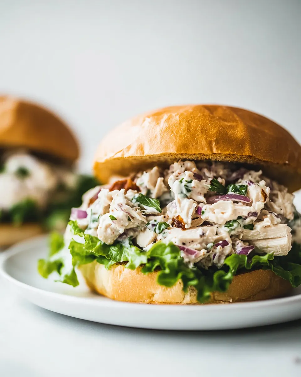 Classic Chicken Salad Sandwich image