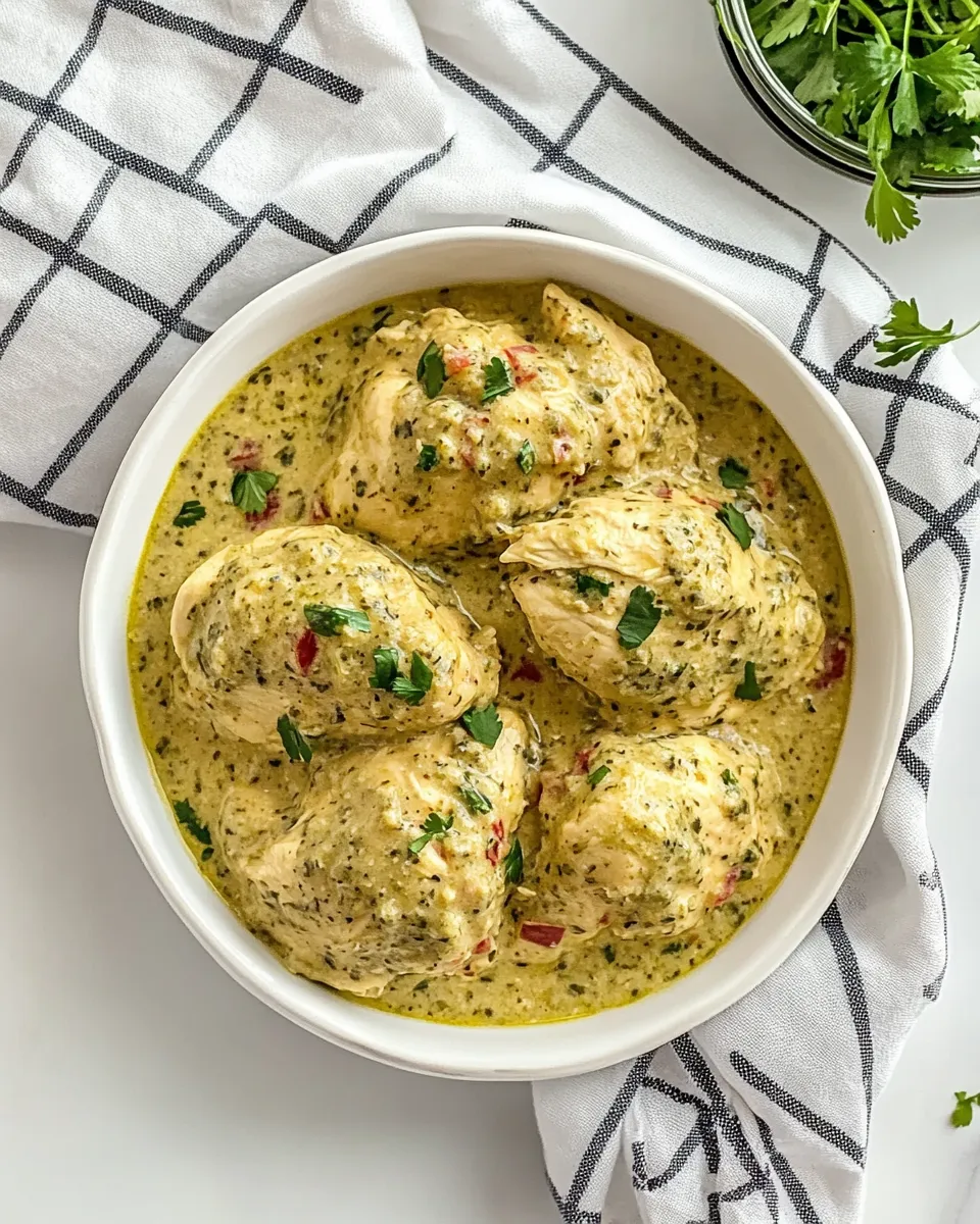 Delicious Chicken Salsa Verde image