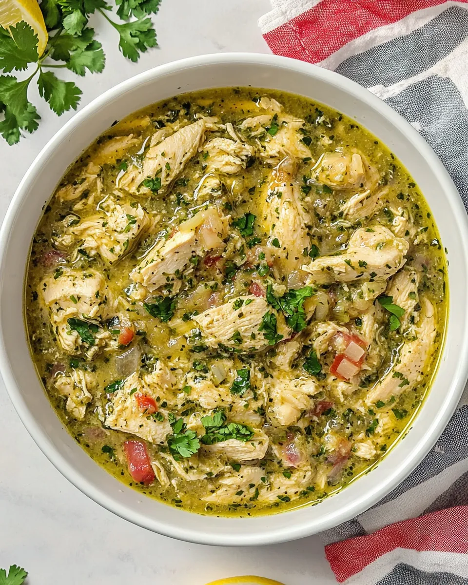 Easy Chicken Salsa Verde recipe photo