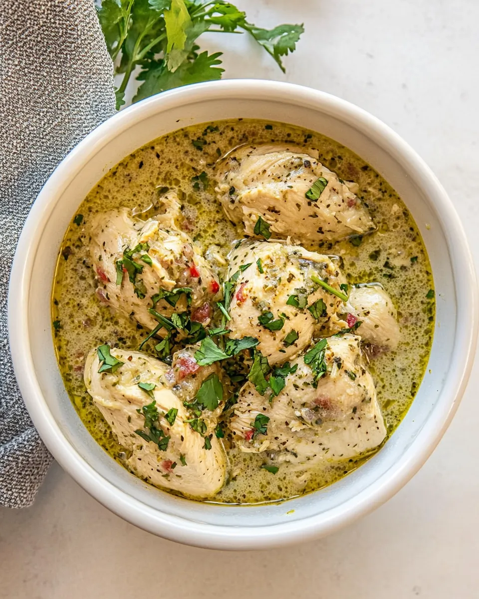 Tasty Chicken Salsa Verde dish photo