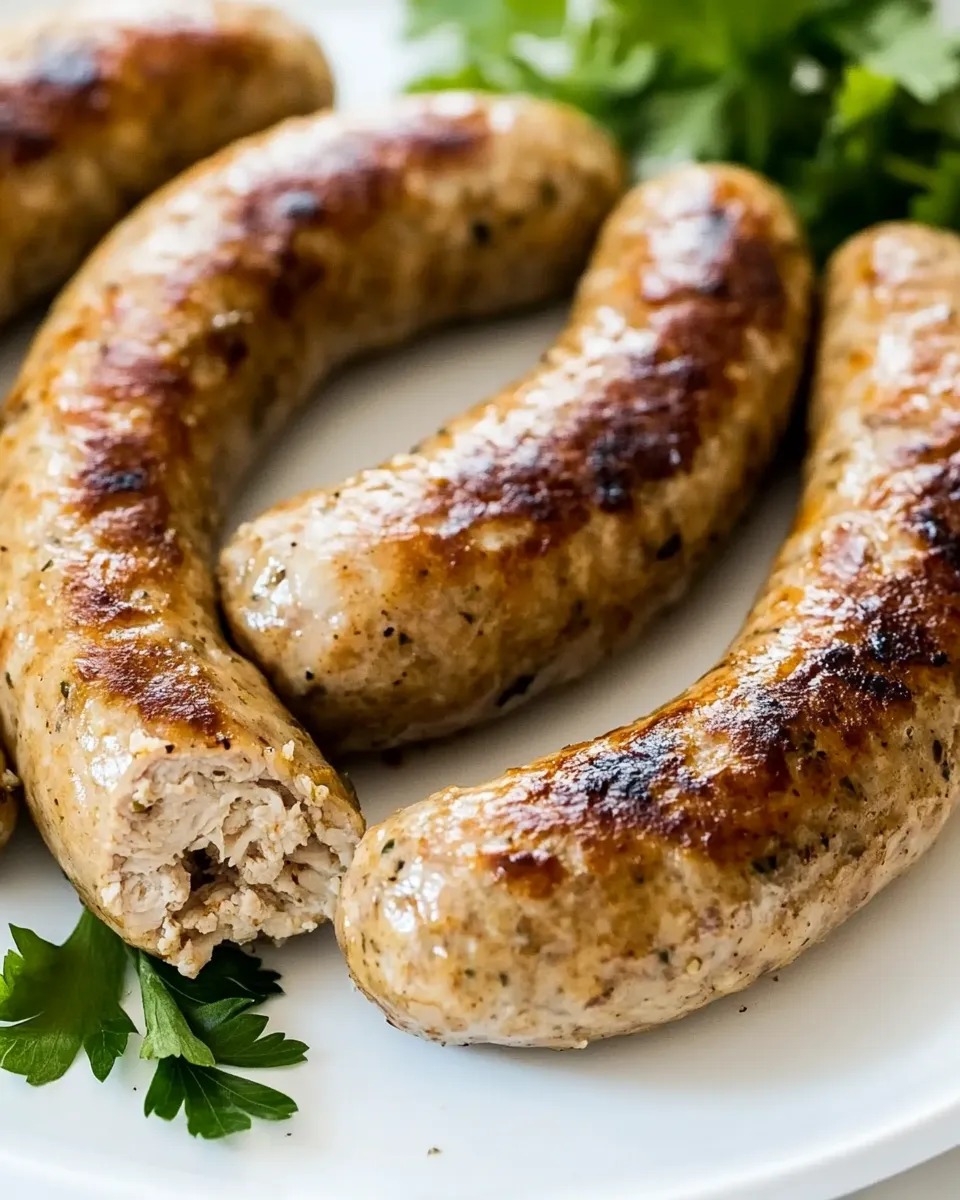 Homemade Chicken Sausage photo