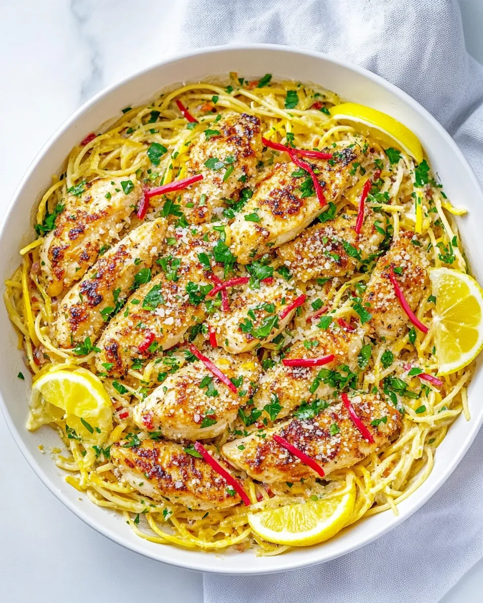 Easy Chicken Scampi recipe photo