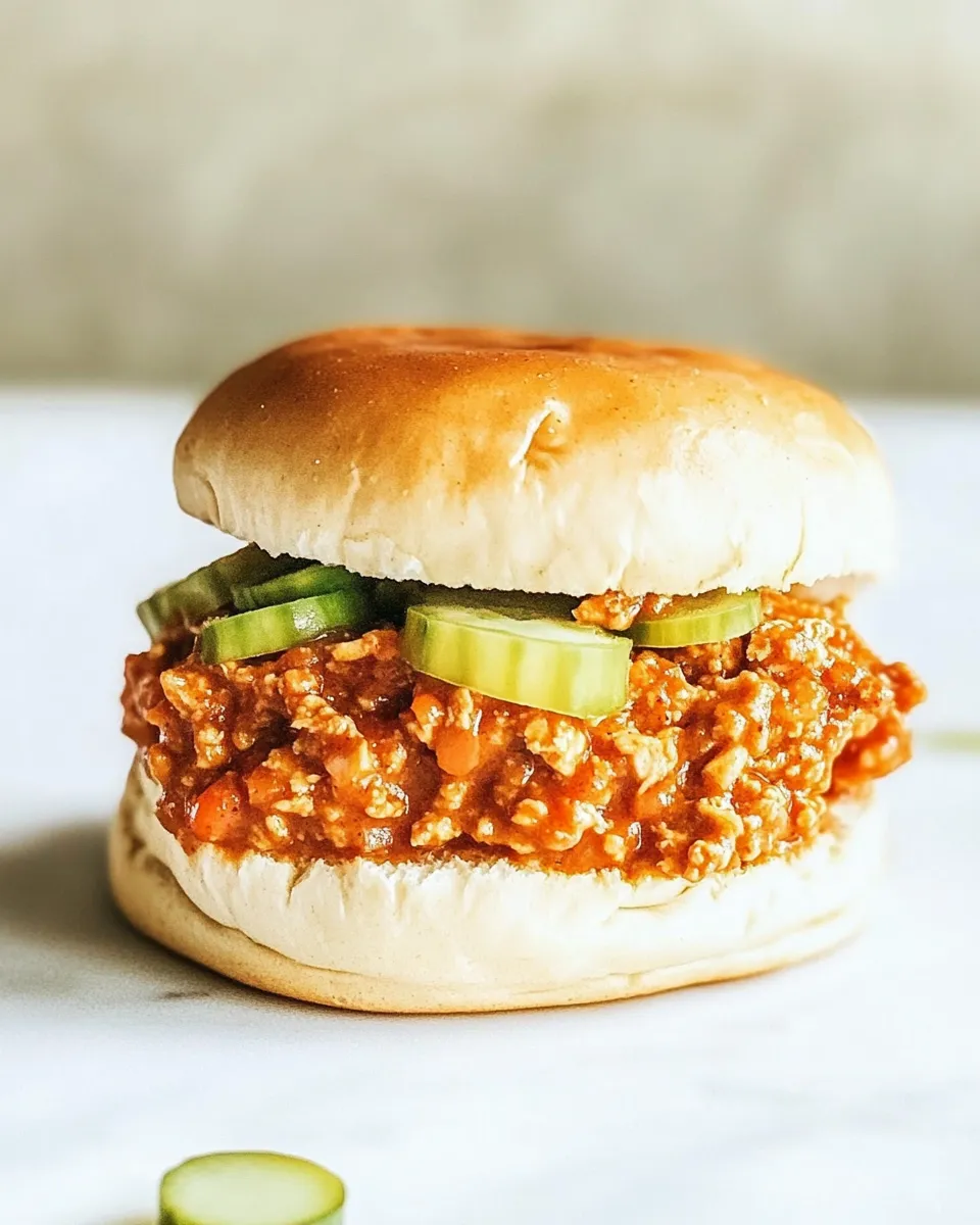 Delicious Chicken Sloppy Joes dish photo