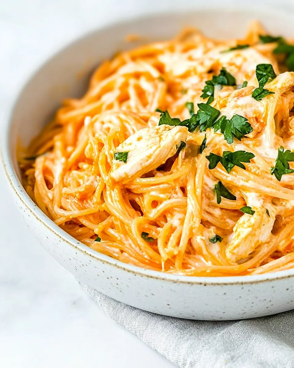 Classic Chicken Spaghetti Recipe image