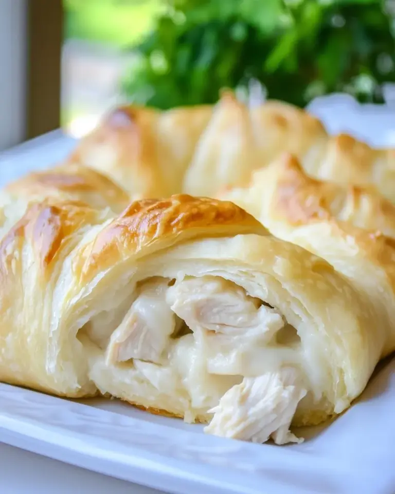 Easy Chicken Stuffed Crescent Rolls photo