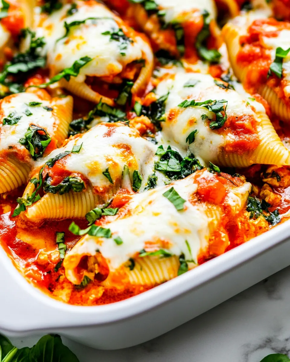 Classic Chicken Stuffed Shells image