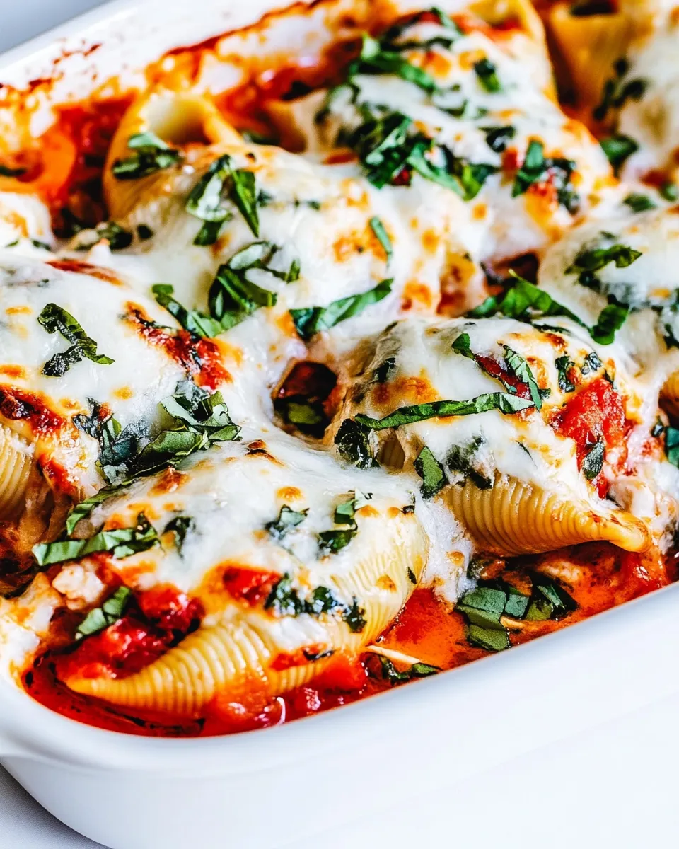 Delicious Chicken Stuffed Shells dish photo
