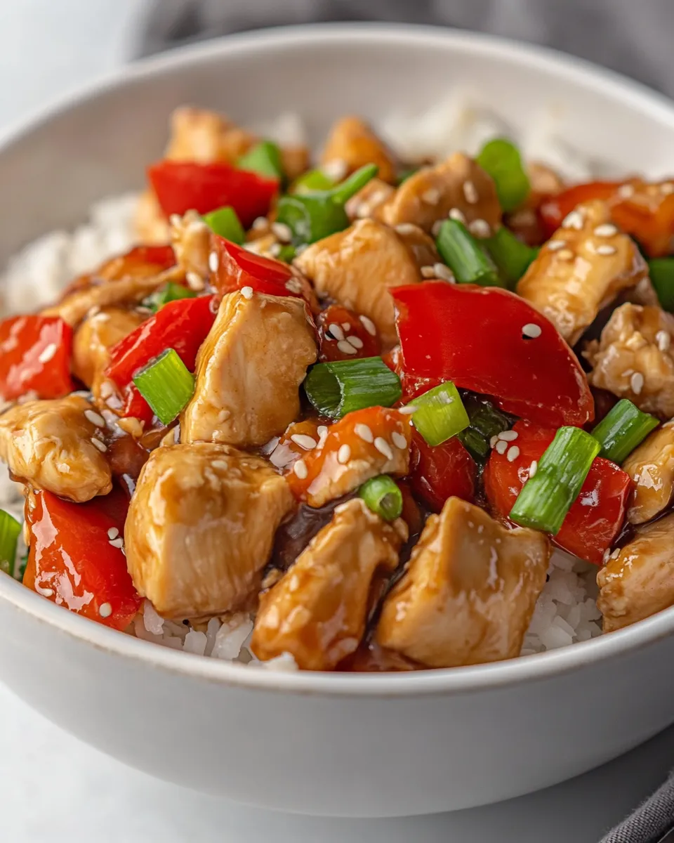 Homemade Chicken Teriyaki Bowl recipe photo