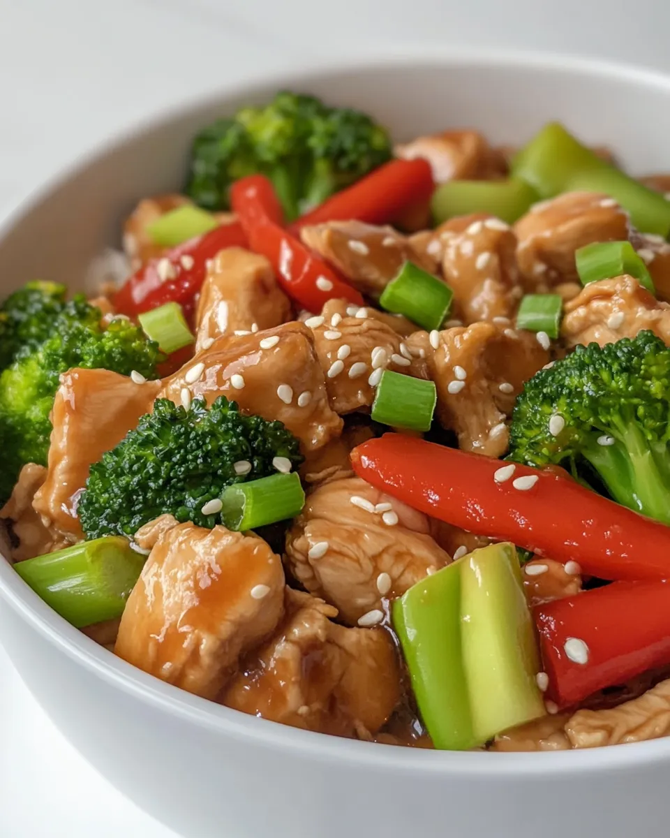 Delicious Chicken Teriyaki Bowl plate image