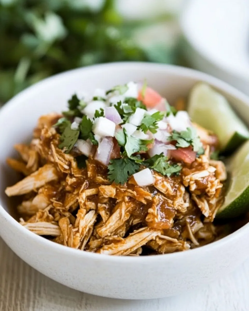 Easy Chicken Tinga recipe photo
