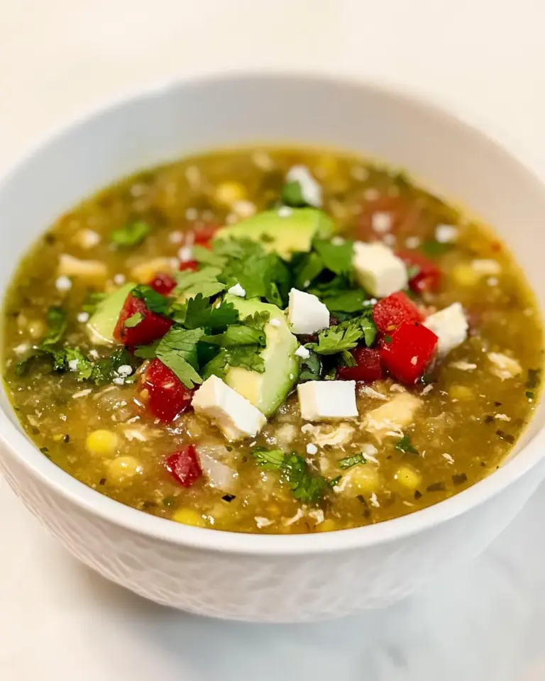 Homemade Chicken Tomatillo Soup photo