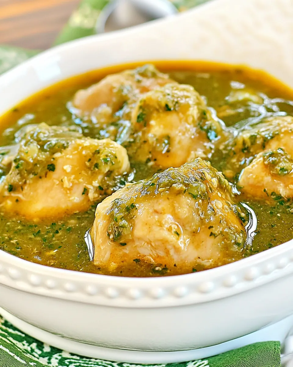Delicious Chicken Verde Bubble Up image