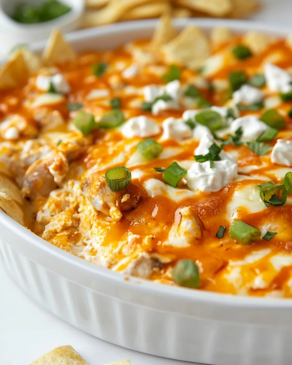 Delicious Chicken Wing Dip recipe image