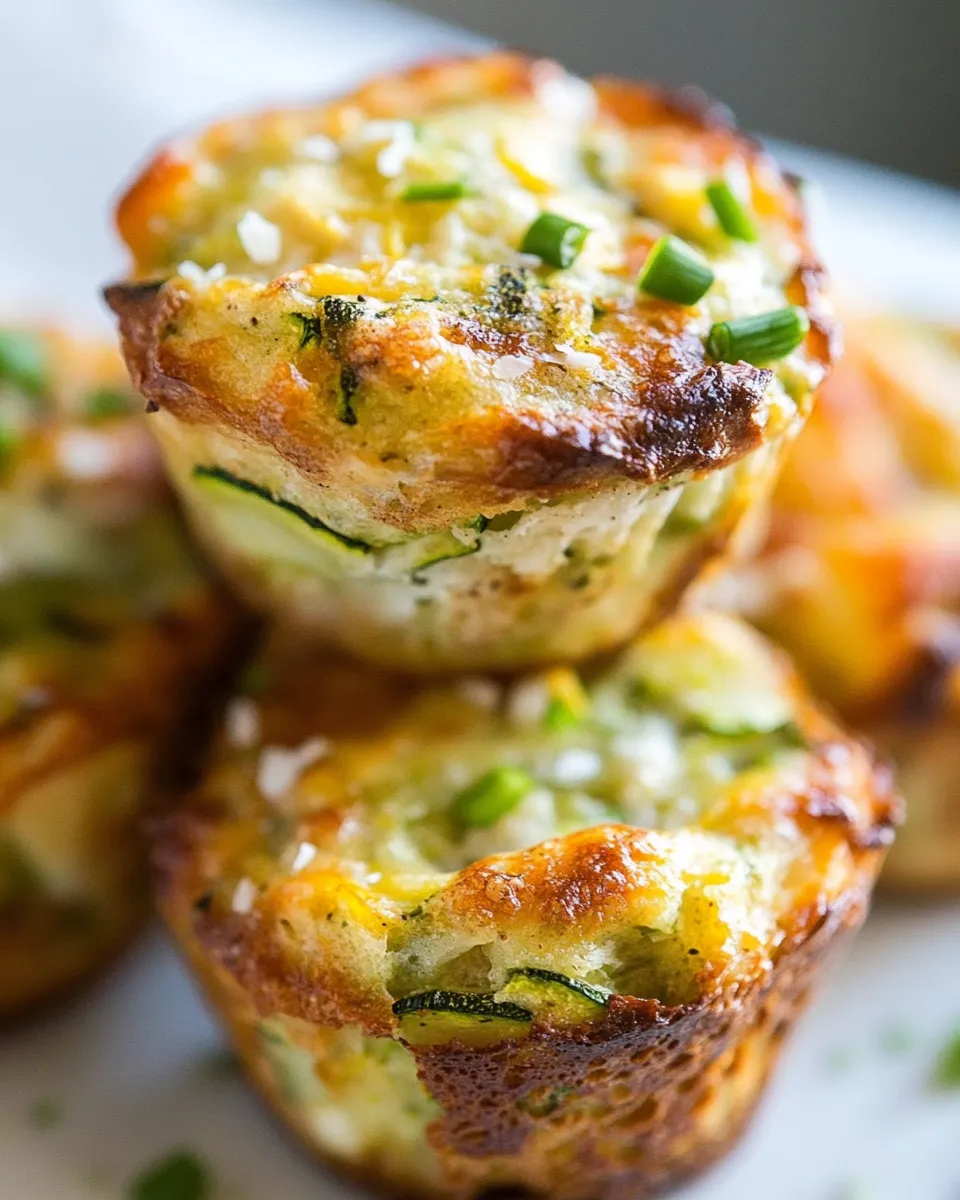 Delicious Chicken Zucchini Muffins recipe photo