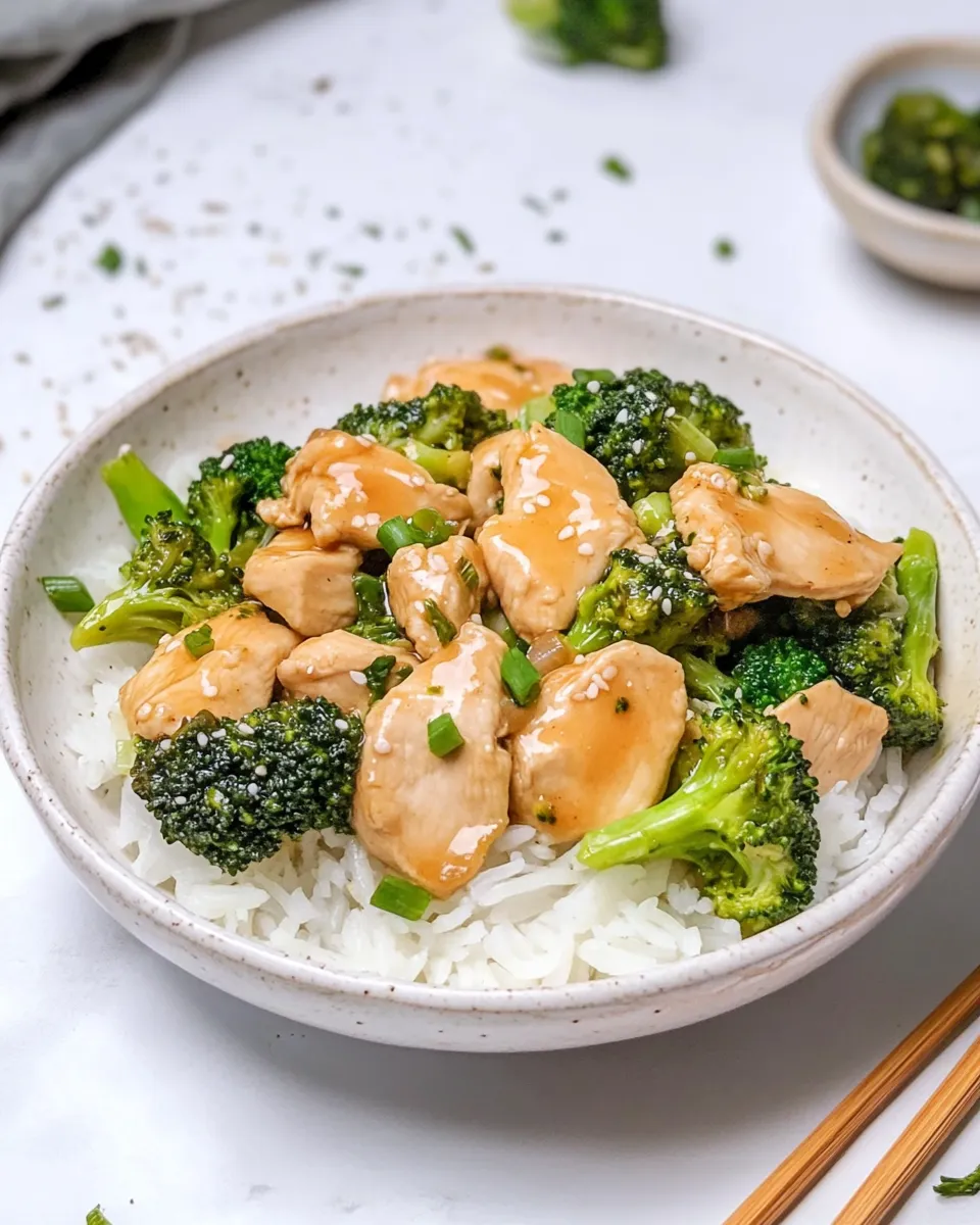 Classic Chicken and Broccoli Stir-Fry image