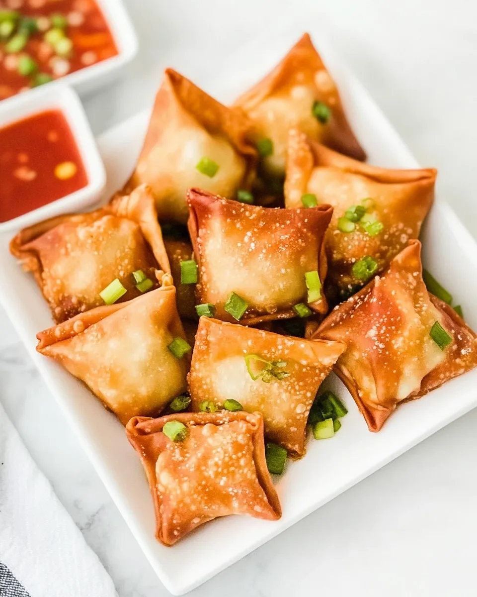 Delicious Chicken and Shrimp Wontons image