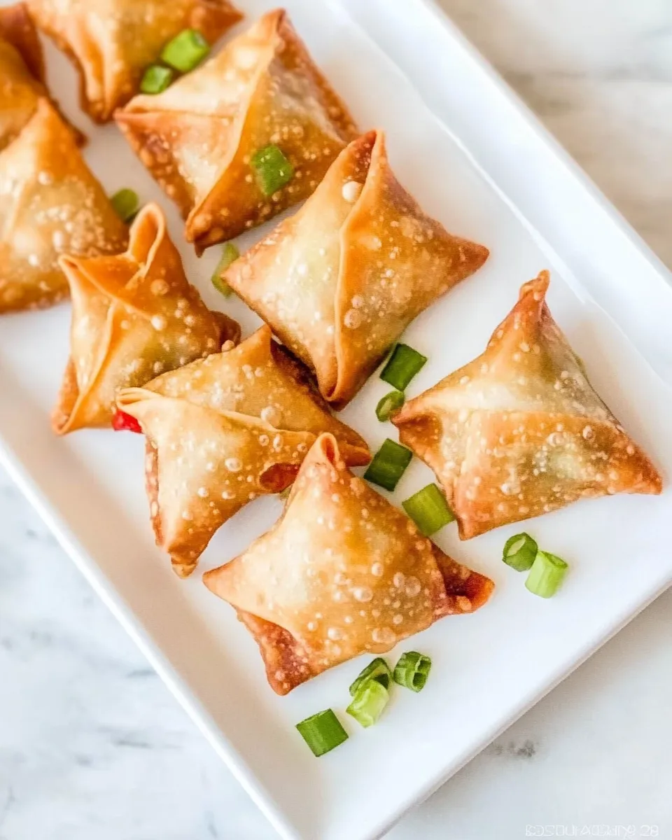 Savory Chicken and Shrimp Wontons shot