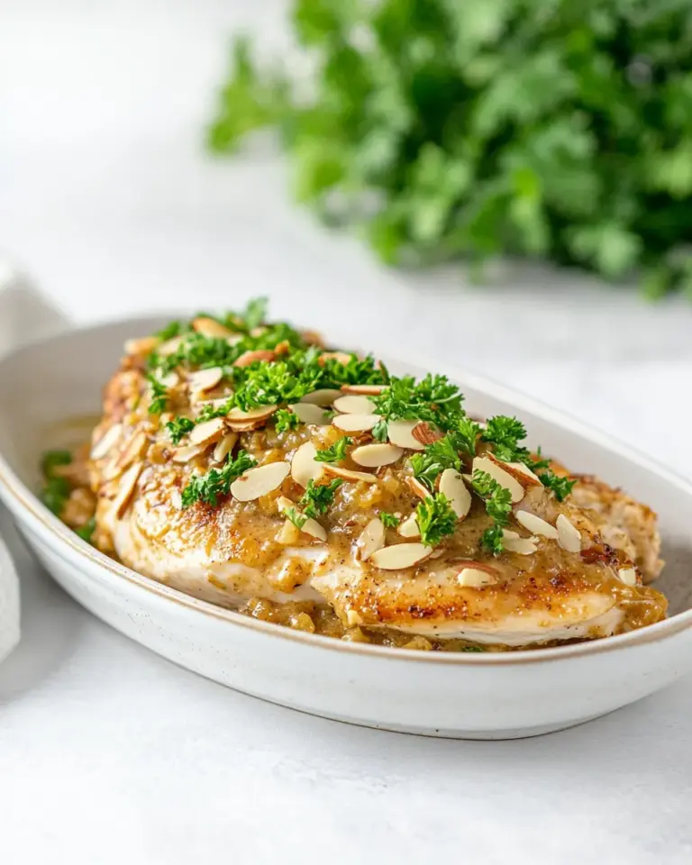 Homemade Chicken with Almond Butter photo