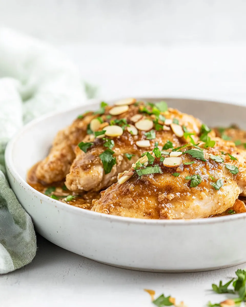 Classic Chicken with Almond Butter image