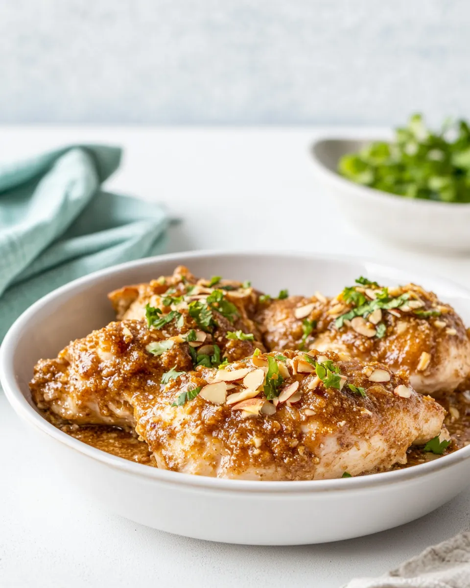 Easy Chicken with Almond Butter recipe photo