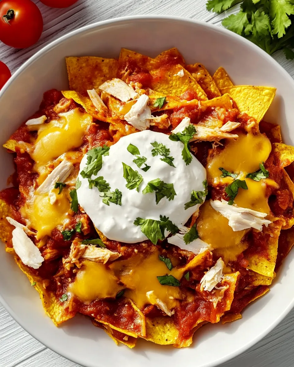 Classic Chilaquiles with Chicken image