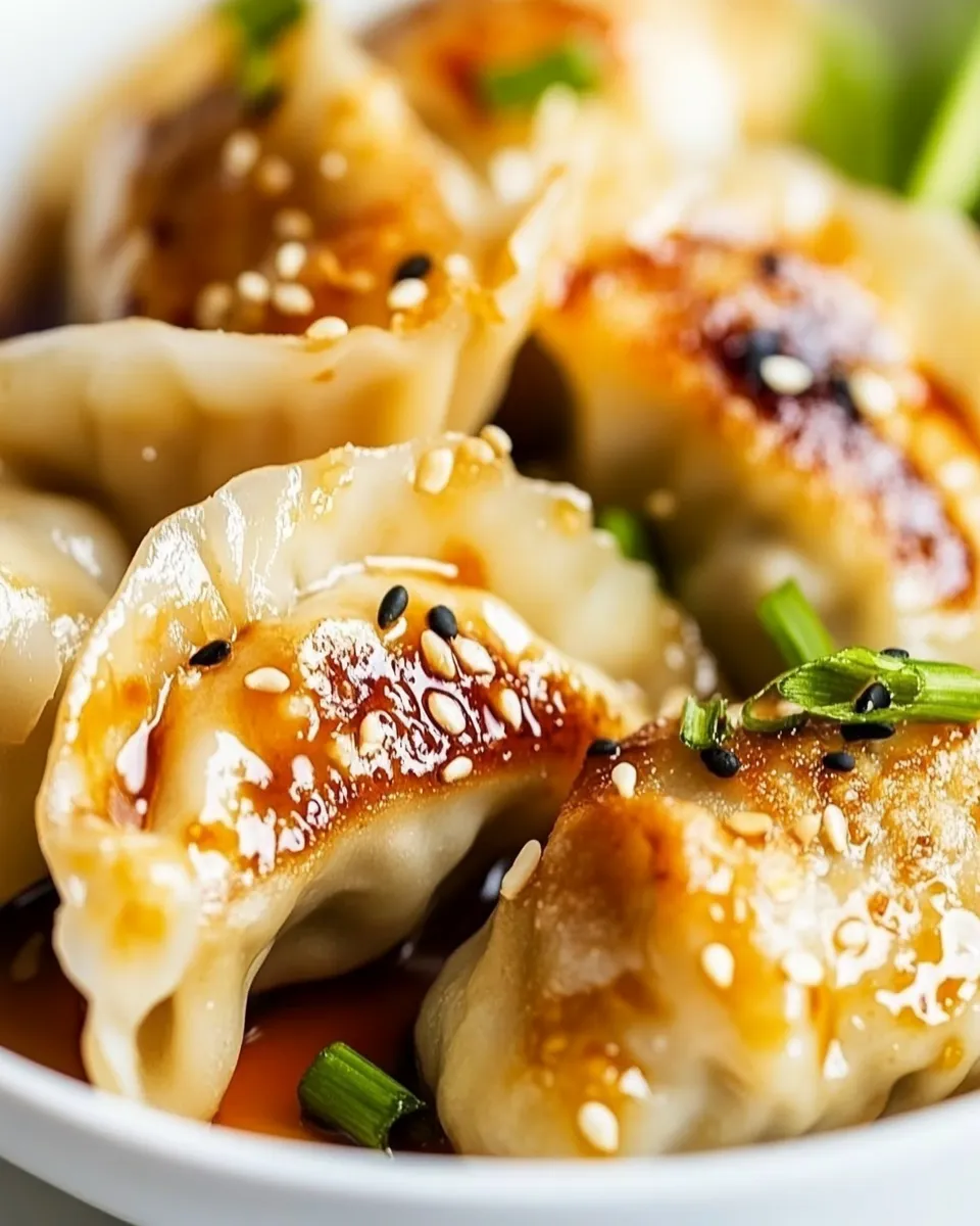 Classic Chinese Chicken Dumplings image