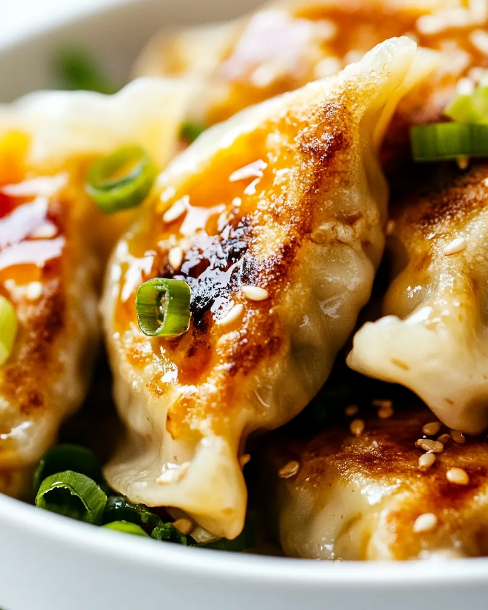 Easy Chinese Chicken Dumplings recipe photo