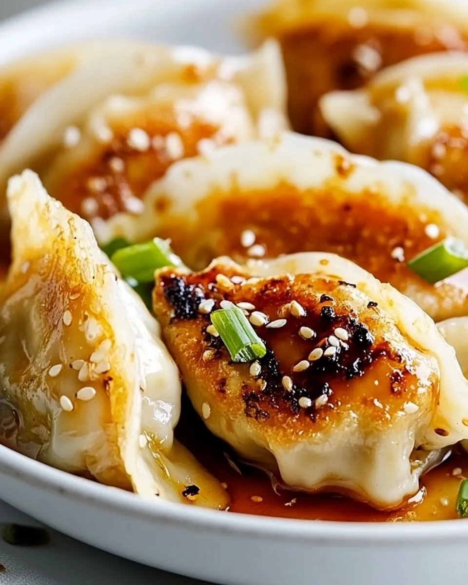 Delicious Chinese Chicken Dumplings dish photo