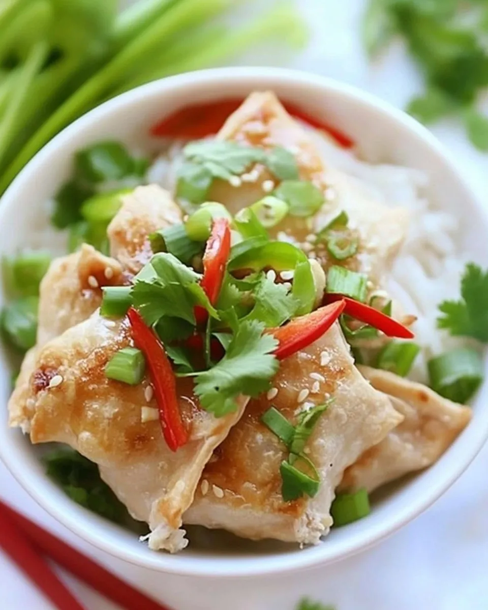 Homemade Chinese Chicken Parcels photo