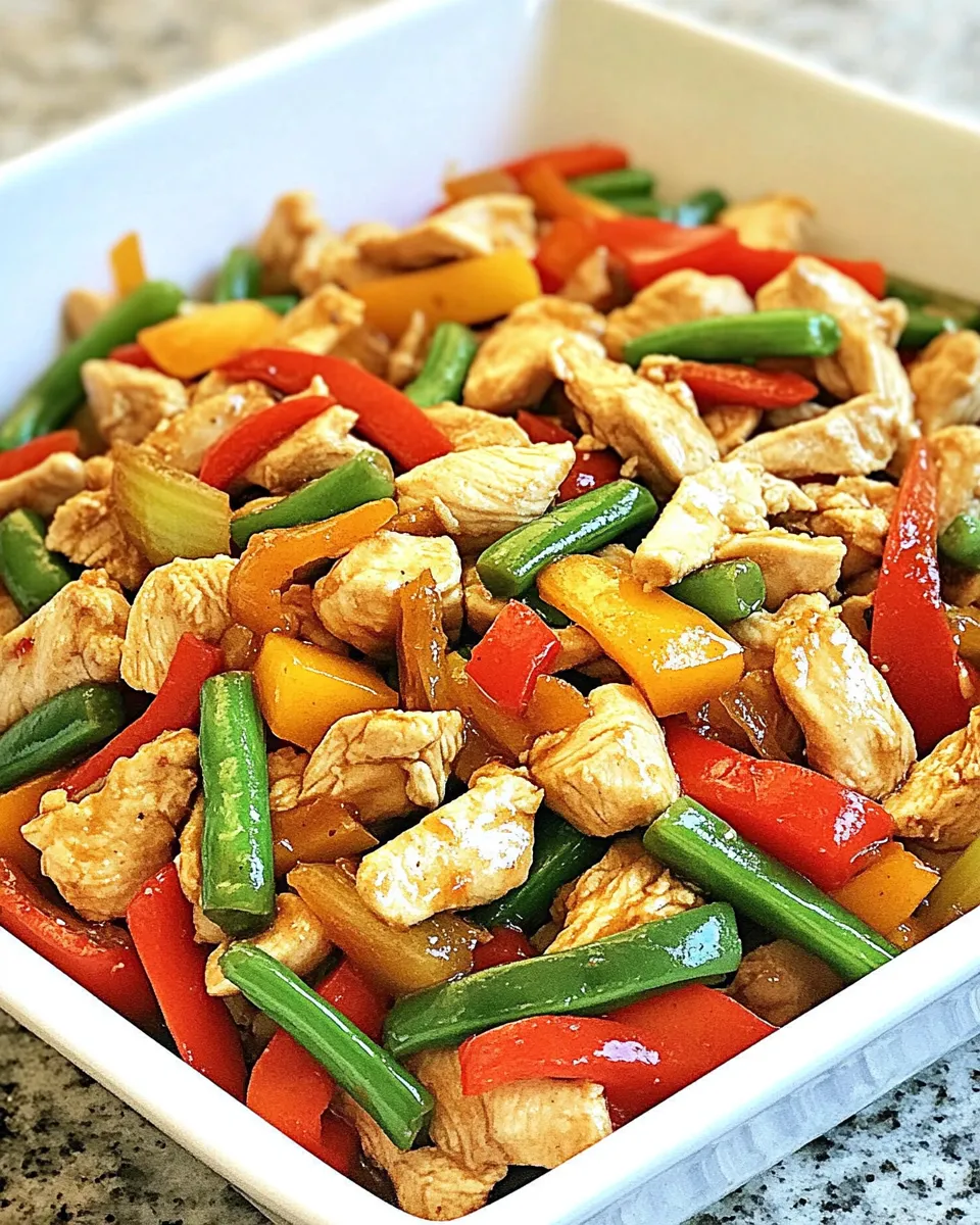 Easy Chinese Chicken Stir Fry photo