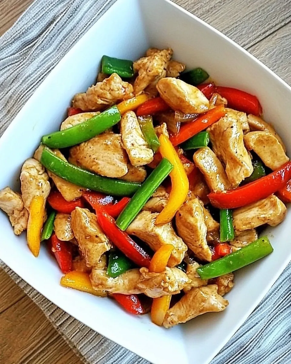 Delicious Chinese Chicken Stir Fry image