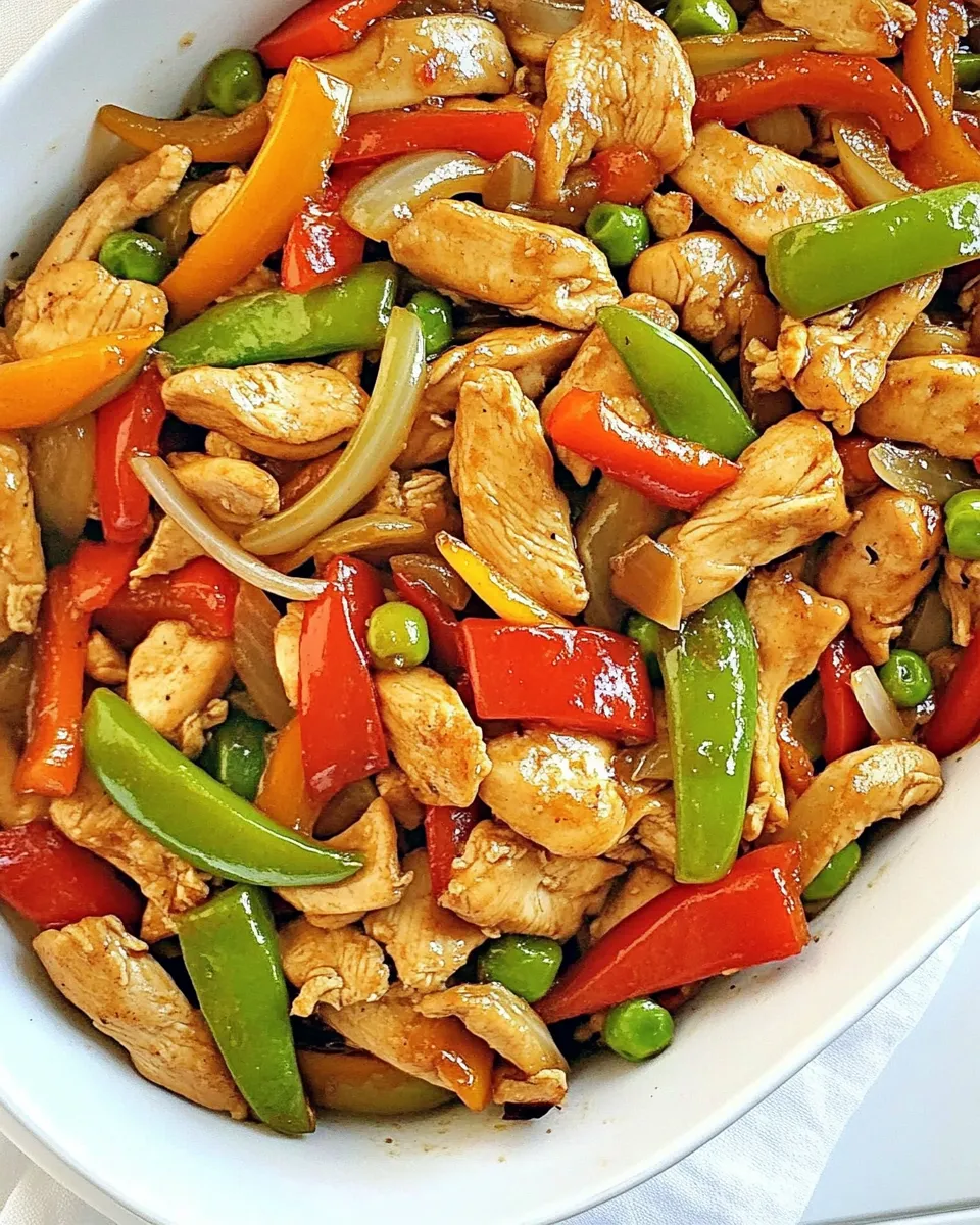 Quick Chinese Chicken Stir Fry recipe photo
