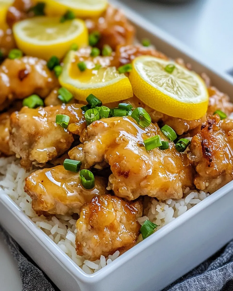 Easy Chinese Lemon Chicken recipe photo