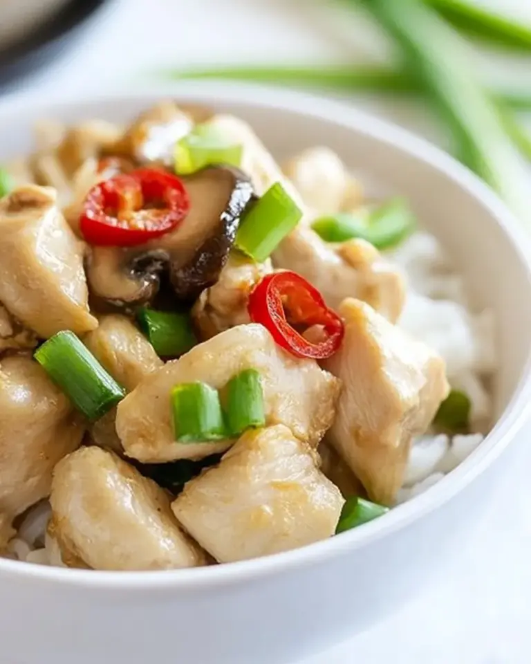 Homemade Chinese Mushroom Chicken photo