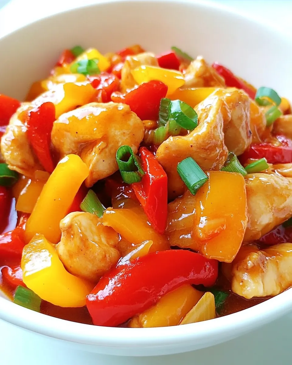 Easy Chinese Sweet and Sour Chicken recipe photo