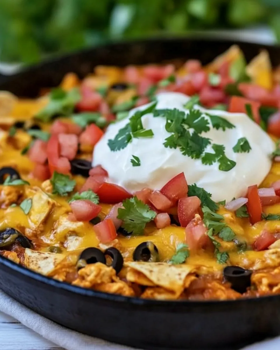 Easy Chipotle Chicken Enchilada Skillet recipe photo