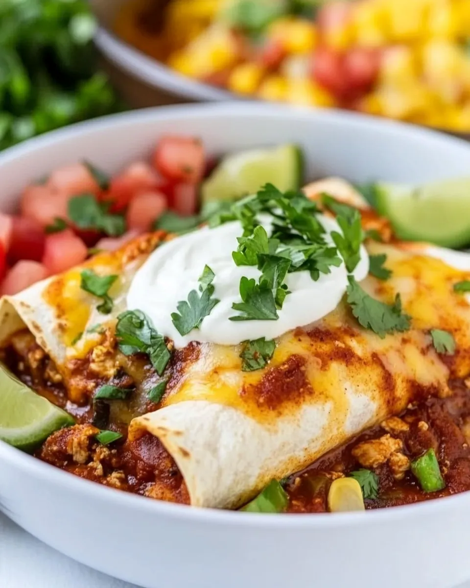 Easy Chipotle Chicken Enchiladas recipe photo